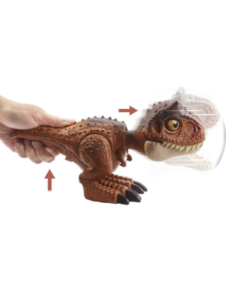 Figura de acción Mattel Jurassic World Carnotaurus Toro 21.6 cm