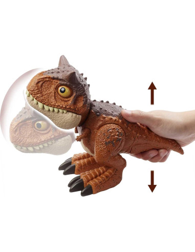 Figura de acción Mattel Jurassic World Carnotaurus Toro 21.6 cm