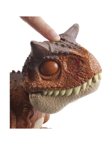Figura de acción Mattel Jurassic World Carnotaurus Toro 21.6 cm