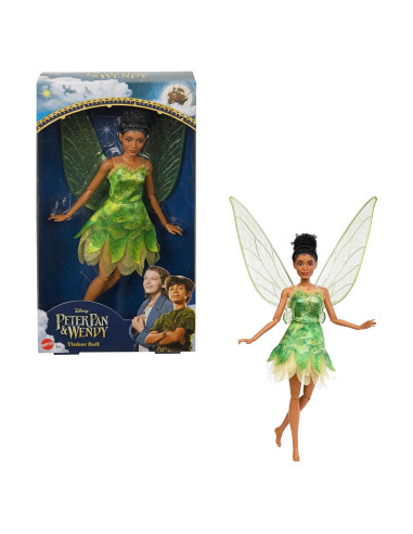 Muñeca Campanita Mattel Disney Peter Pan 20 cm Posable