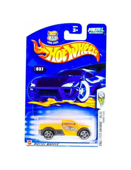 Hot Wheels Mattel Dodge M80 Naranja 1:64 Edición 2003 Hot Wheels Mattel Dodge M80 Naranja 1:64 Edición 2003