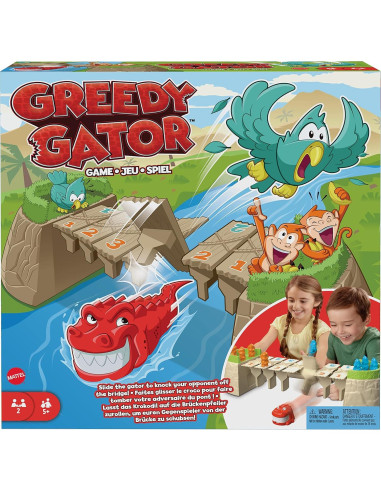 Juego de Niños Greedy Gator Mattel para 2 Jugadores