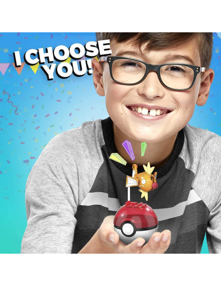 Set de Construcción Magikarp Mega Construx con Poke Ball