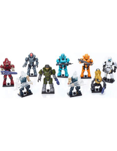 Figuras de Acción Micro Halo Mega Bloks Paquete Sorpresa 2