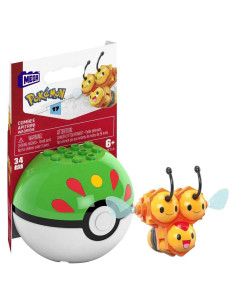 Mega Construx Pokémon Combee Set de Construcción Mattel