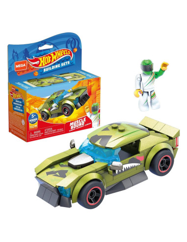Set de Construcción Hot Wheels Muscle Bound - 102 Piezas