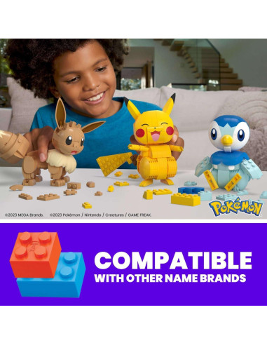 Kit de Juguete de Construcción Pokémon MEGA 583 Piezas