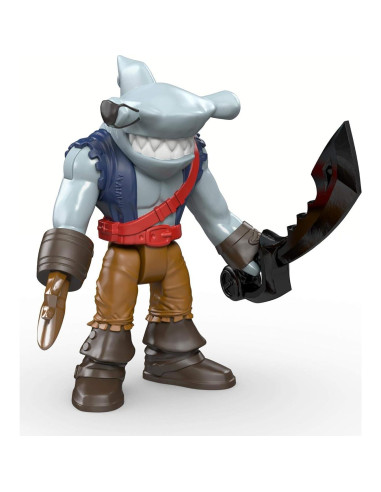 Tiburón Mega Boca Fisher-Price Juguete Pirata 21.5x10.2cm