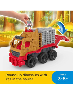 Vehículo Transportador Dinosaurios Fisher-Price Yaz 3+ Años 2