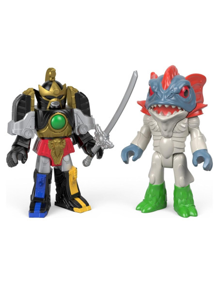 Fisher-Price Thunder Megazord y Pirantishead - Juguete