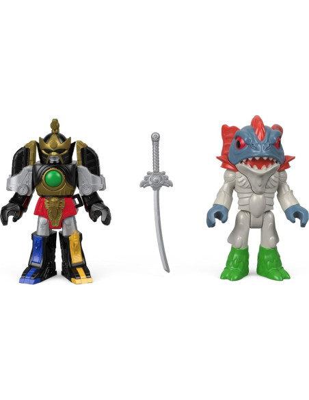 Fisher-Price Thunder Megazord y Pirantishead - Juguete