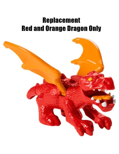 Figura de Dragón de Repuesto Fisher-Price HCG66 Blazing Battler