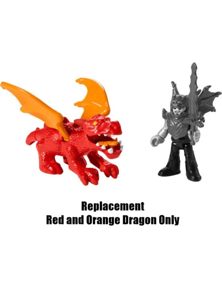Figura de Dragón de Repuesto Fisher-Price HCG66 Blazing Battler