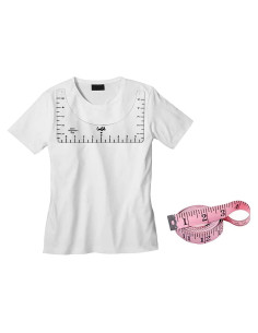 Regla de Alineación de Camisetas Brave Tour 25.4x15.2 cm