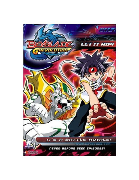 Beyblade G Revolution Vol. 4 DVD Animación Subtitulada