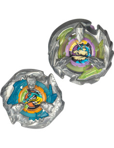 Set Doble Beyblade X Bite Croc 3-60LF y Sting Unicorn 4-60P 2