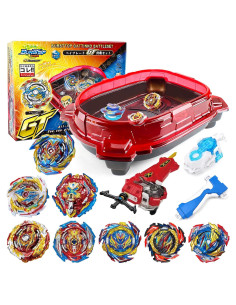 Conjunto Beyblade GYRO con Estadio y 8 Tops Burst