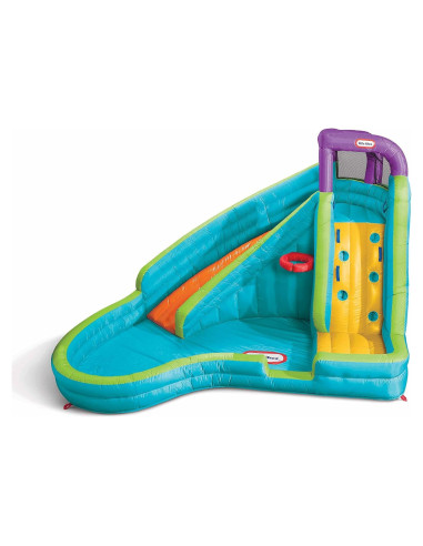 Resbaladilla Inflable Little Tikes Slam 'n Curve 2 Niños