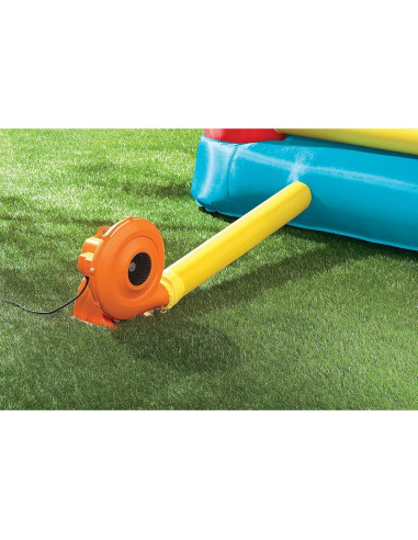 Resbaladilla Inflable Little Tikes Slam 'n Curve 2 Niños