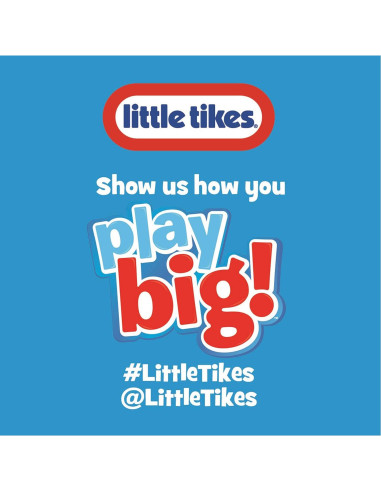 Resbaladilla Inflable Little Tikes Slam 'n Curve 2 Niños