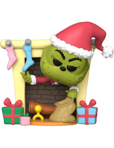 Figura Funko POP Deluxe El Grinch con bolsa 10.7 cm 2