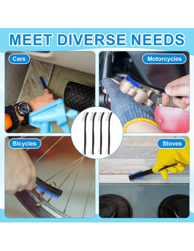 20 Cepillos de Limpieza Doble Extremo Boao 17.78 cm Nylon