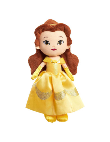 Muñeca de Peluche Disney Belle 30 cm Just Play Amarillo