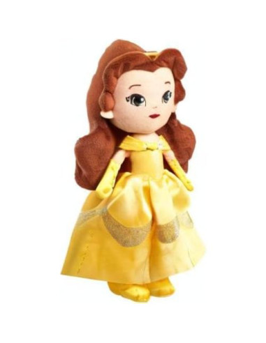 Muñeca de Peluche Disney Belle 30 cm Just Play Amarillo