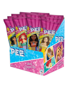 Dispensadores de Caramelos PEZ Princesas Disney - Paquete de 12