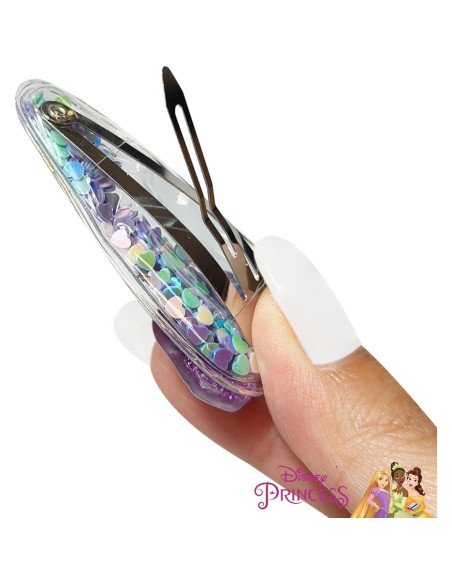 Clips para el Cabello LUV HER Disney Princess 6pc Multicolor