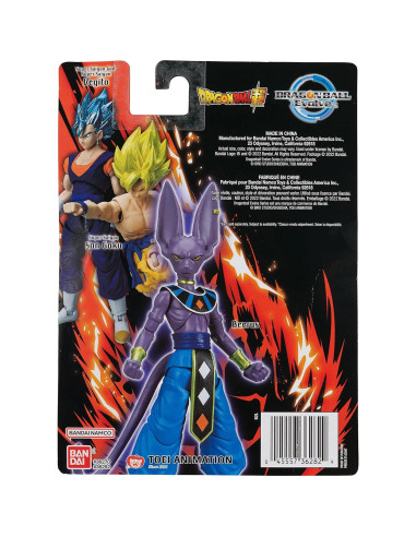 Figura de acción Beerus Dragon Ball Super Bandai 12.7 cm