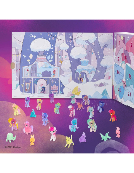 Calendario Adviento Mi Pequeño Pony - 25 Sorpresas y Figuras