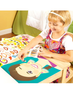 Almohadilla de Pegatinas Melissa & Doug - 20 Caras y 250 Accesorios 2