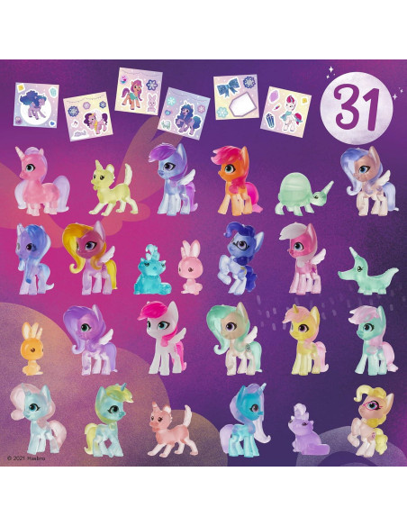 Calendario Adviento Mi Pequeño Pony - 25 Sorpresas y Figuras
