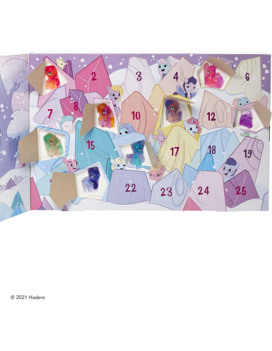Calendario Adviento Mi Pequeño Pony - 25 Sorpresas y Figuras