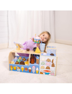 Heladería de Madera Melissa & Doug 42 Piezas Juguete de Juego 2