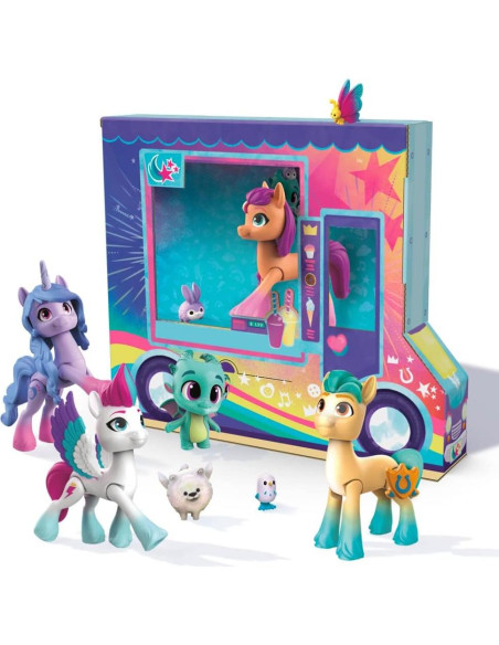Mi Pequeño Pony Amigos de Maretime Bay - Juguete con 4 Figuras y 50 Accesorios