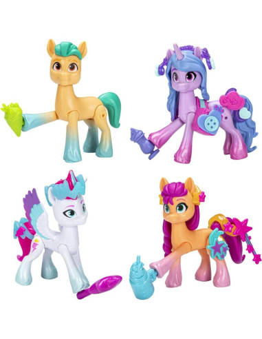 Mi Pequeño Pony Amigos de Maretime Bay - Juguete con 4 Figuras y 50 Accesorios
