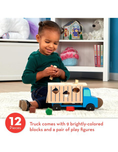 Camión Volquete de Madera Melissa & Doug con Clasificador 2