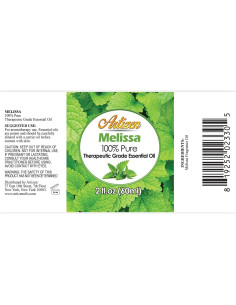 Aceite Esencial de Melissa Artizen 60 ml Puro para Aromaterapia 2