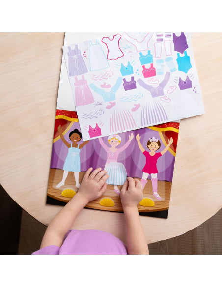 Almohadilla de Calcomanías Reutilizables Melissa & Doug 165+