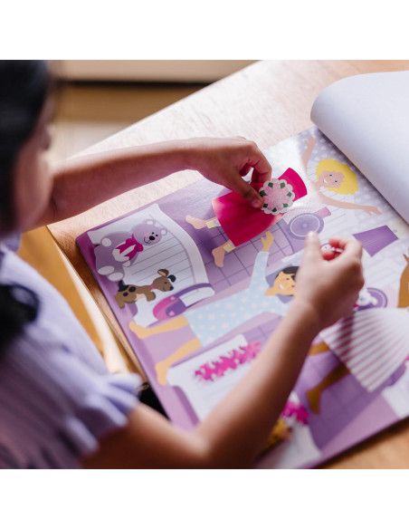 Almohadilla de Calcomanías Reutilizables Melissa & Doug 165+