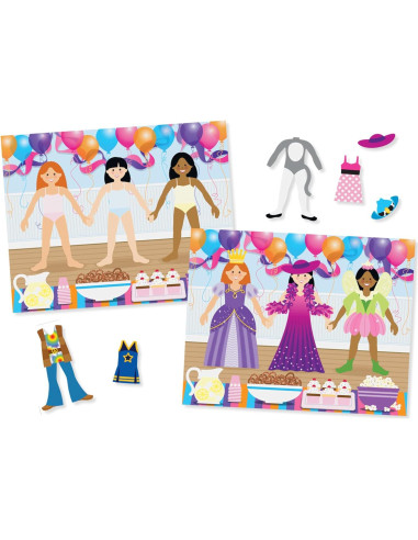 Almohadilla de Calcomanías Reutilizables Melissa & Doug 165+