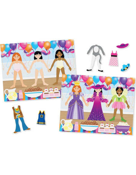 Almohadilla de Calcomanías Reutilizables Melissa & Doug 165+