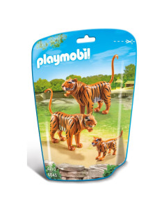 Set de Animales Playmobil Familia Tigre 3 Figuras 17x25 cm