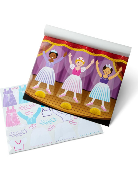 Almohadilla de Calcomanías Reutilizables Melissa & Doug 165+