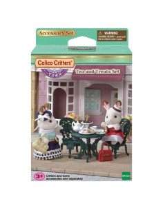 Conjunto de Té Calico Critters - Muebles y Accesorios 23 Piezas