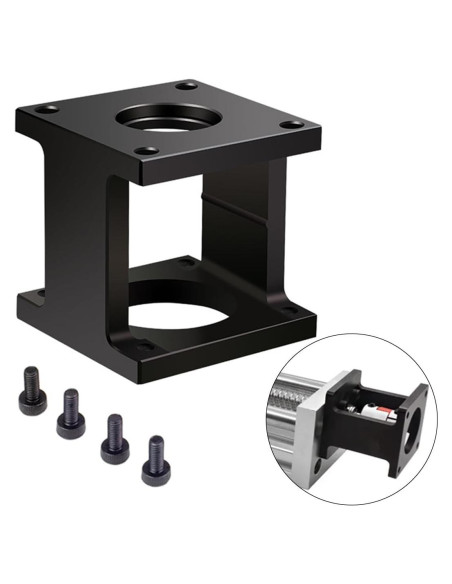 Soporte de Motor Paso a Paso Nema23 Huofumen 57mm Aluminio