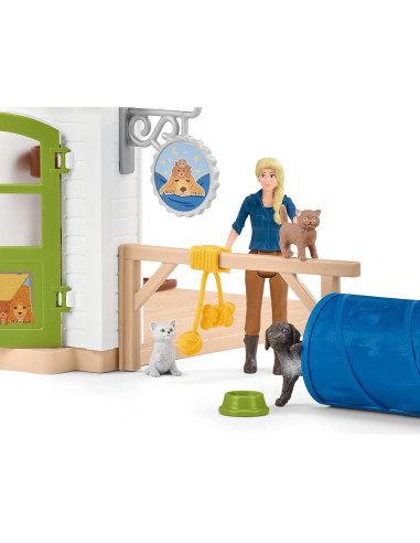Juego de Hotel para Animales Schleich - 54 Piezas Educativas