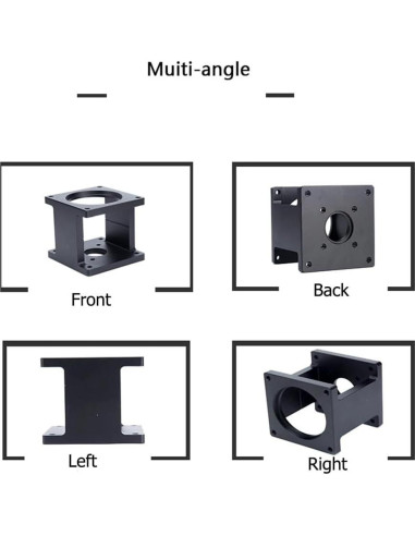 Soporte de Motor Paso a Paso Nema23 Huofumen 57mm Aluminio